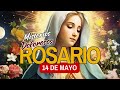Santo Rosario de hoy Martes 14 de Mayo Oracion Catolica Oficial a la Virgen María.