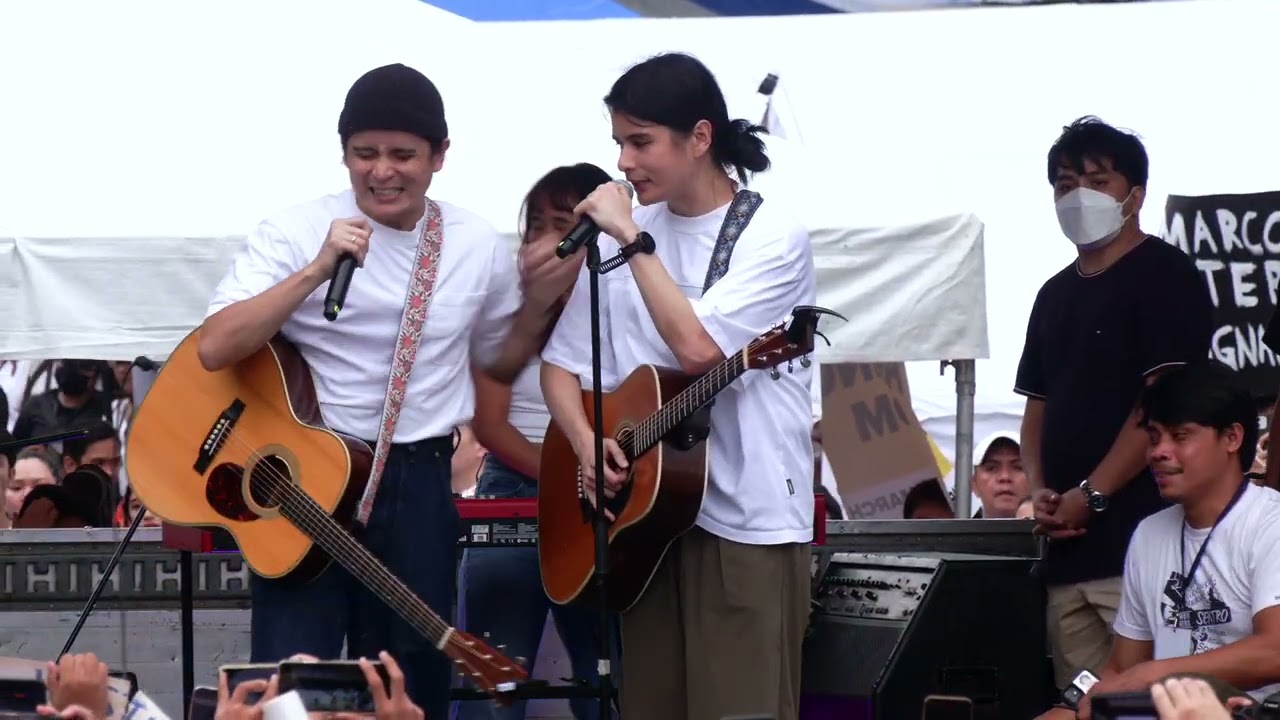 Ben&Ben performs ‘Kapangyarihan’ at Trillion Peso March