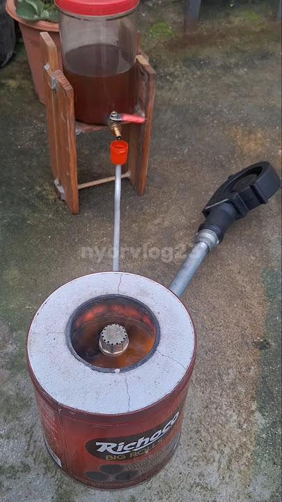 fuel cooking oil #kalandeusedoil #komporolibekas