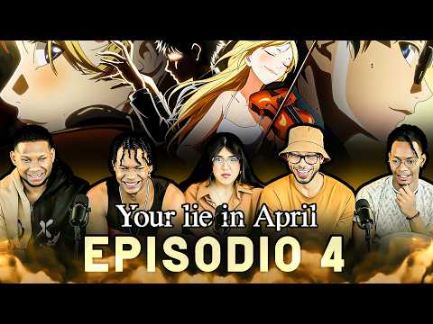 ESTO ES HERMOSO! 😭❤ | Your Lie in April Ep 4 Reacción