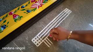 Dhanurmasam Special Beautiful Border Rani Designs Geethala Muggulu Border Muggulu Kolam