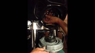 Headwinds H4 LED Headlight Bulb (8-9030-H4) Installation on FLHT Electra Glide