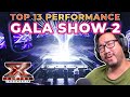 REACTING TO 2ND LIVE GALA SHOW Top 13 Performances | X FACTOR INDONESIA 2021