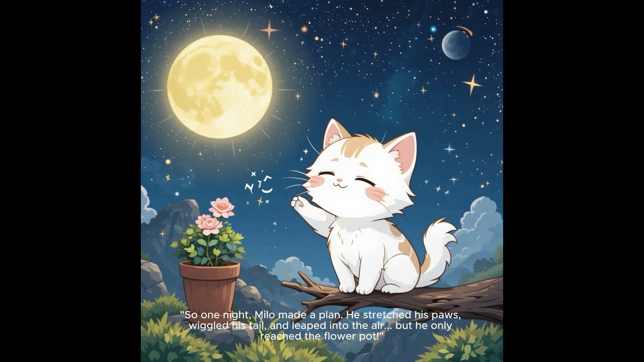 Read Along with Milo! 🌙 Milo and the Moonlight Adventure | Kids Story Time