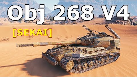 World of Tanks Object 268 Version 4 - 4 Kills 10,2K Damage