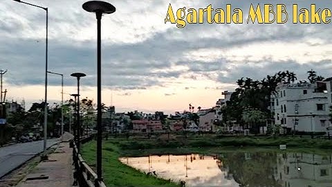 Agartala MBB College Lake 🐳🏞💝