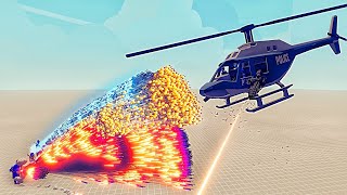 2x HELICOPTER vs 4x EVERY GOD - Totally Accurate Battle Simulator TABS screenshot 4