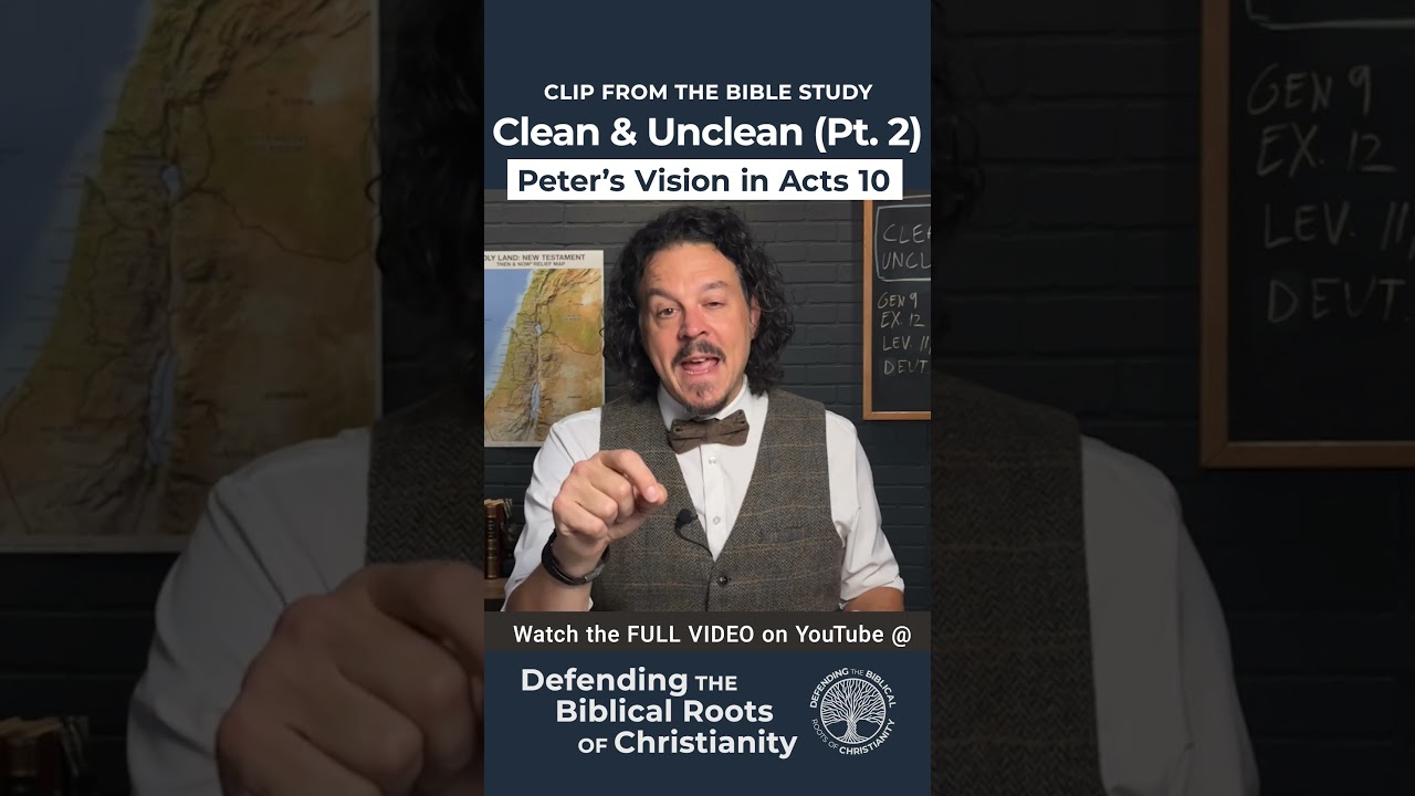 Peter's Vision in Acts 10, food or people? 