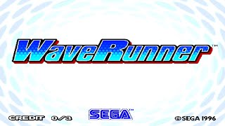 Sega Model 2 WaveRunner - 720p 60 FPS - PLAYING ON REAL ARCADE MACHINE!