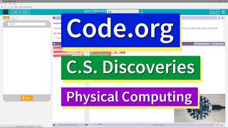 Making Music Lesson 11.3 Tutorial with Answers Code.org CS Discoveries Physical Computing Unit 6