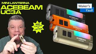Acebeam UC3A: Compact EDC Flashlight - 900 Lumens and RGB - Full Review screenshot 4