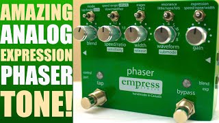 Celebrity UNBOXING The Empress Effects Phaser Pedal Profile