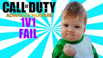 HILARIOUS 1V1 FAIL!  Cod Advanced Warfare Funny 1v1s w/Friends!