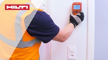 HOW TO locate live wires in various materials using the Hilti PS 50 multidetector