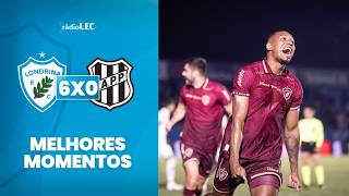 COM SHOW DE HEBERT, LONDRINA GOLEIA PONTE PRETA PELA SÉRIE B | LONDRINA 6X0 PONTE PRETA
