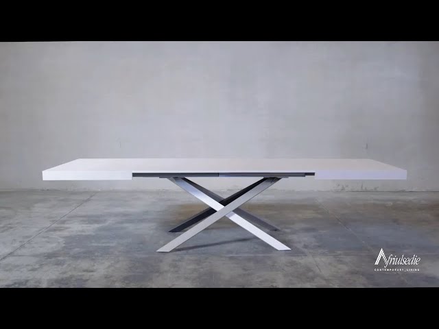 Table Modus T63 extendable by Friulsedie Contemporary Living - YouTube