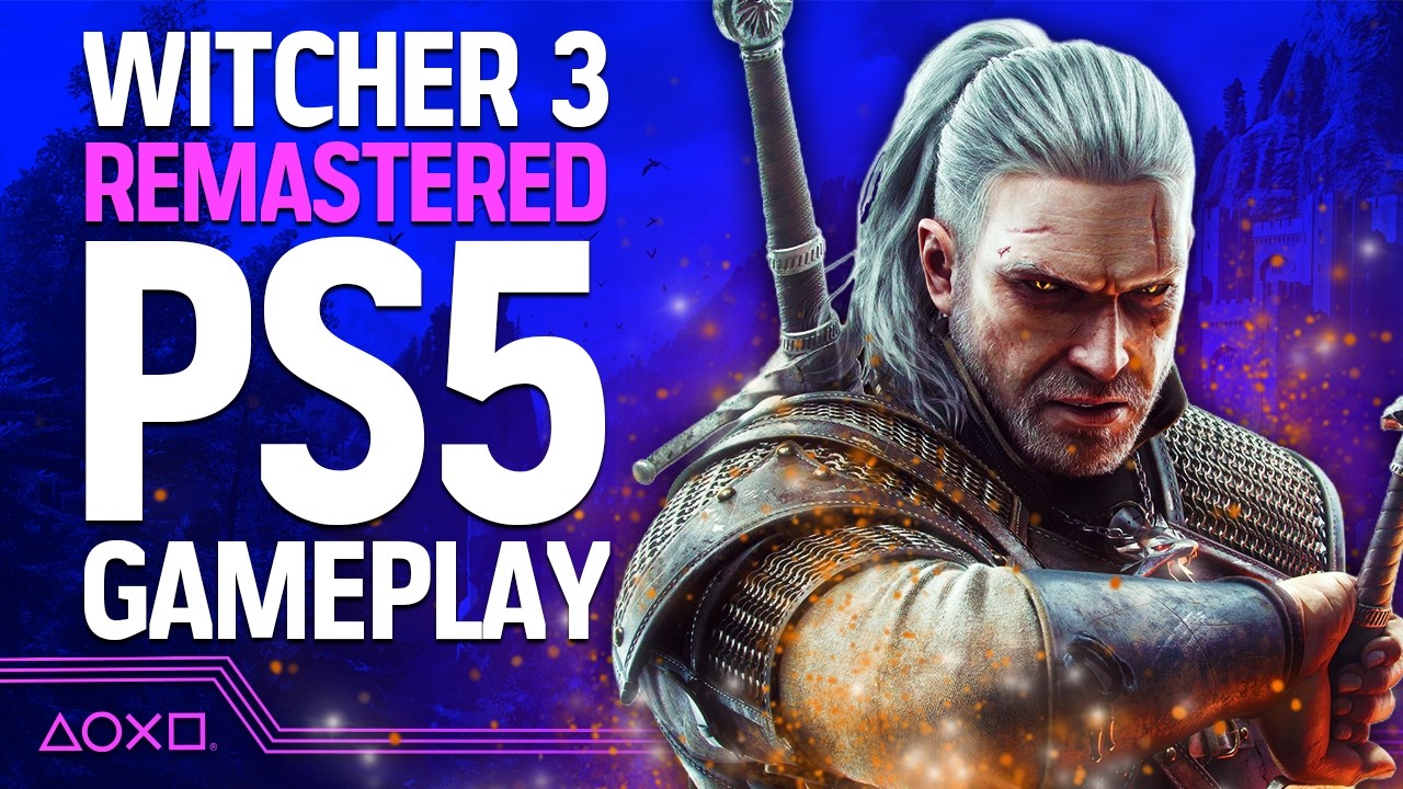 The Witcher 3: Wild Hunt Remastered - PS5 Pro Gameplay