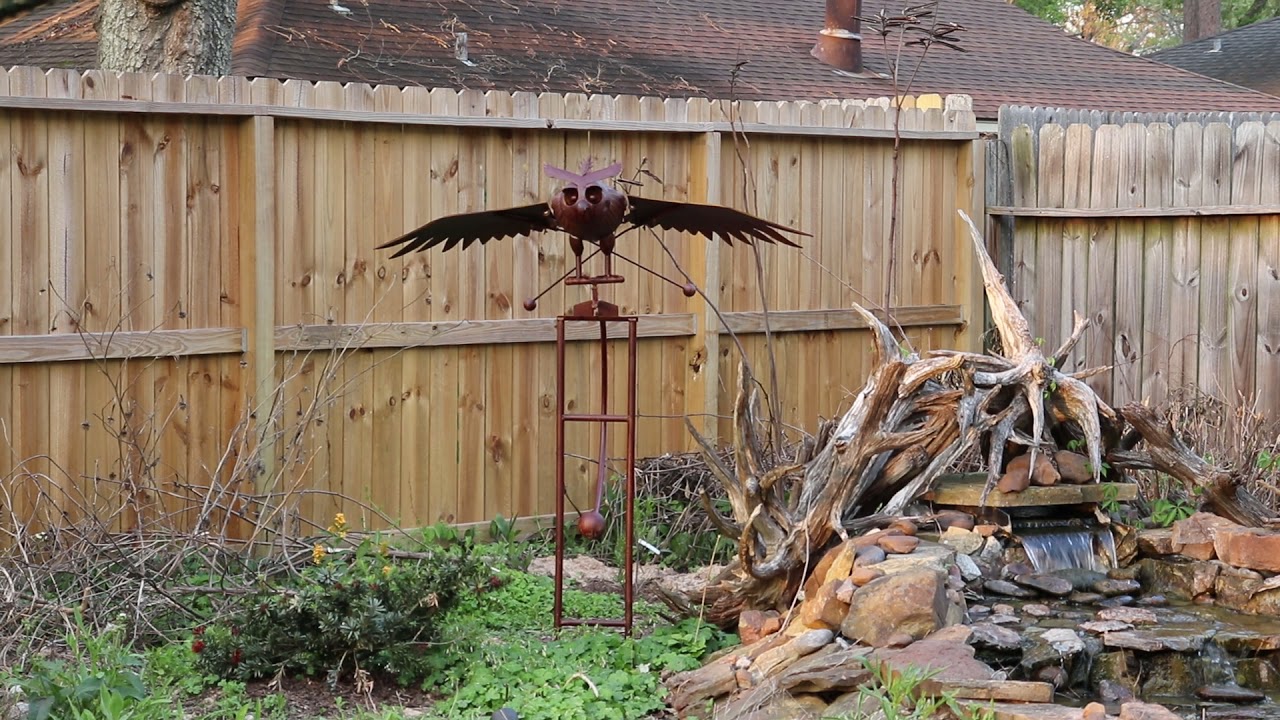 owl sculpture YouTube