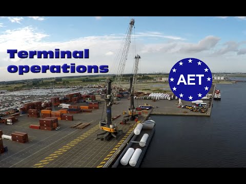 Antwerp EuroTerminal AET - Terminal operations compilation Port of Antwerp - One hour long 100GB