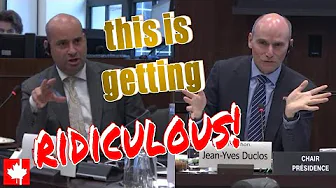 This is getting RIDICULOUS! Tory MP blasts Liberal MPs & chair for helping officials evade questions