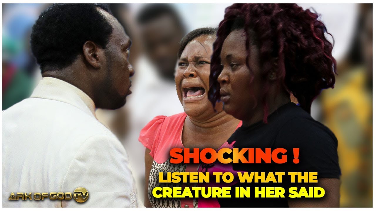 Shocking ! Listen to what the creature in her said