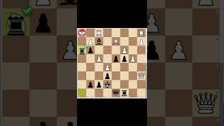 Craziest moves to checkmate -black #chess #chessshorts #rook #chessgame #checkmate #puzzle #chesscom