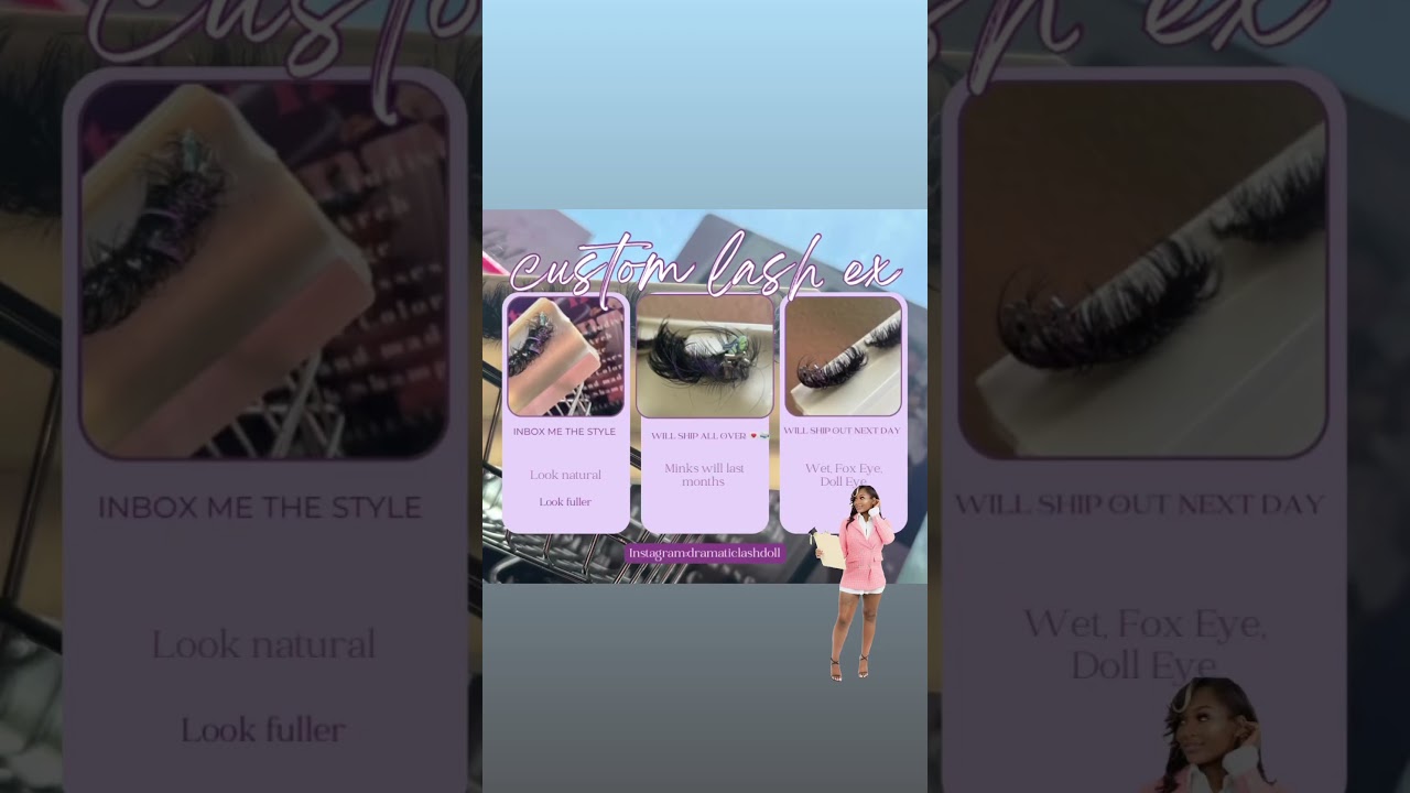 Houston lash tech Instagram - dramaticlashdoll