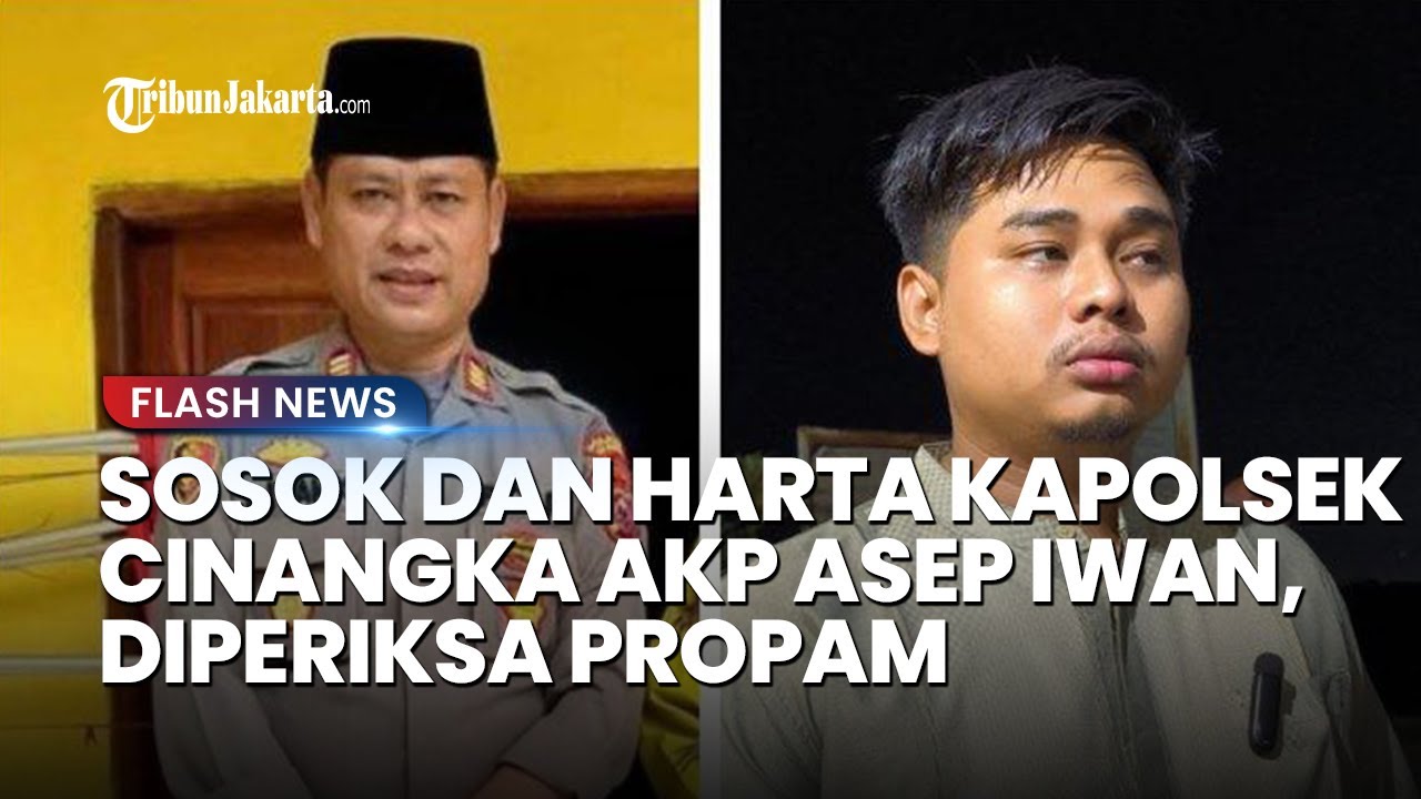 Sosok dan Harta Kapolsek Cinangka AKP Asep Iwan, Diperiksa Propam Kasus ...