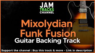 Video voorbeeld van "Funk Fusion Guitar Backing Track in E"