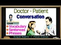English Conversation between Doctor and Patient | How to Talk With a Doctor | Daily Use English
