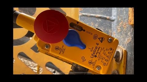 E-stop Lifeline Replacement