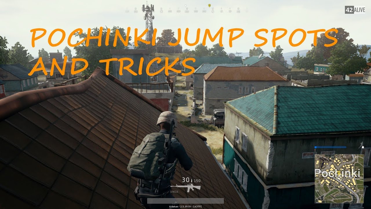 PUBG Pochinki Jump Video