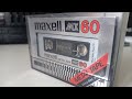 MAXELL MX 60 / JAP / 1979  Metal tape IV