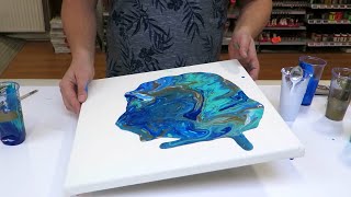 HOE WERKT POURING PAINTING? Gieten Met Acrylverf, Fluid Painting, Acrylic Pouring, Floetrol