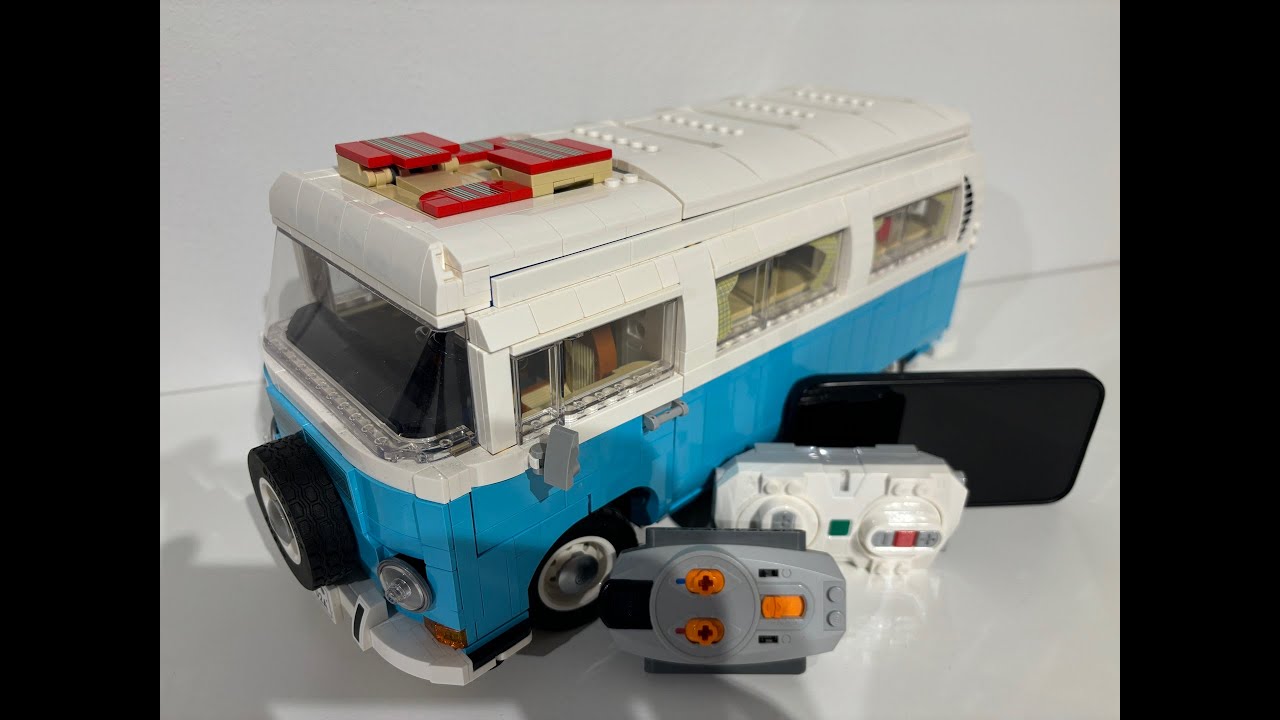 LEGO MOC 10279 VW Bus T2 RC Conversion by Cyrix | Rebrickable - Build LEGO