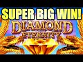 AMAZING!! TAX-FREE SUPER BIG WIN! 😍 $8.80 BET DIAMOND ETERNITY Slot Machine (SG)