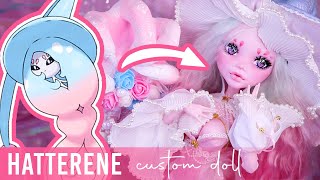 HATTERENE 🎀 custom doll | 17 inch Monster High Pokémon Draculaura OOAK | PIXIENATORY