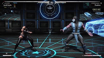 MKXL Sub-Zero Unbreakable New Patch VS Kitana, Raiden FT4