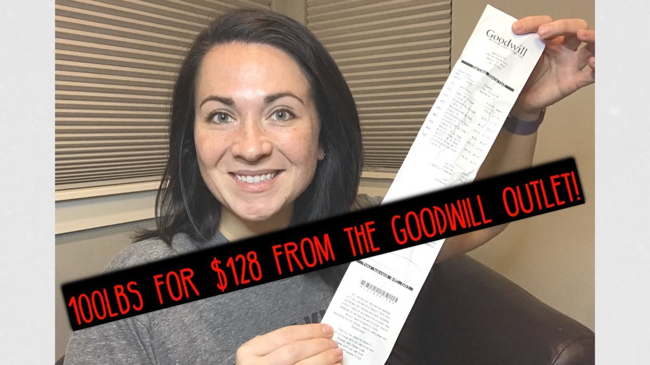 100lbs Of Mixed Designer Clothing, Shoes, Handbags & Accessories For $128 From The Goodwill Outlet! goodwill outlet tacoma
