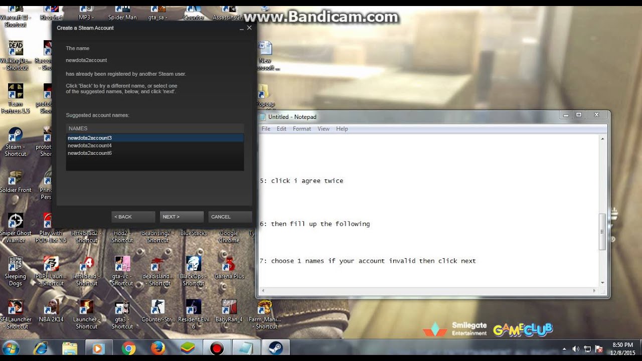 How To Create Dota 2 Account Very Easy YouTube How to create dota 2 account very easy youtube
