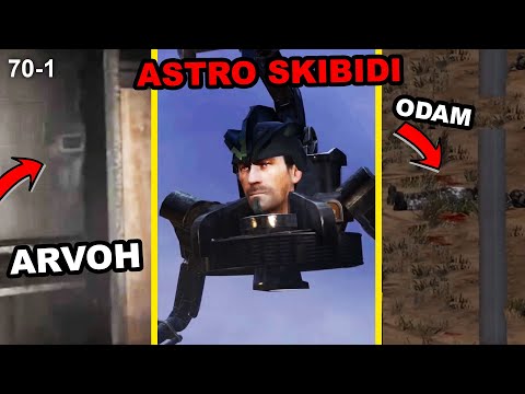 ODAMLAR XALI HAM BOR 😱 ASTRO SKIBID YANGI BOSSMI? ☠️ 70-TAHLIL