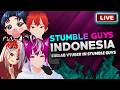 SKIN WAR! Ketua Tim Kalah Nyanyi 🎤 | Part 2 - Stumble Guys Indonesia【 Vtuber Indonesia 】#shorts