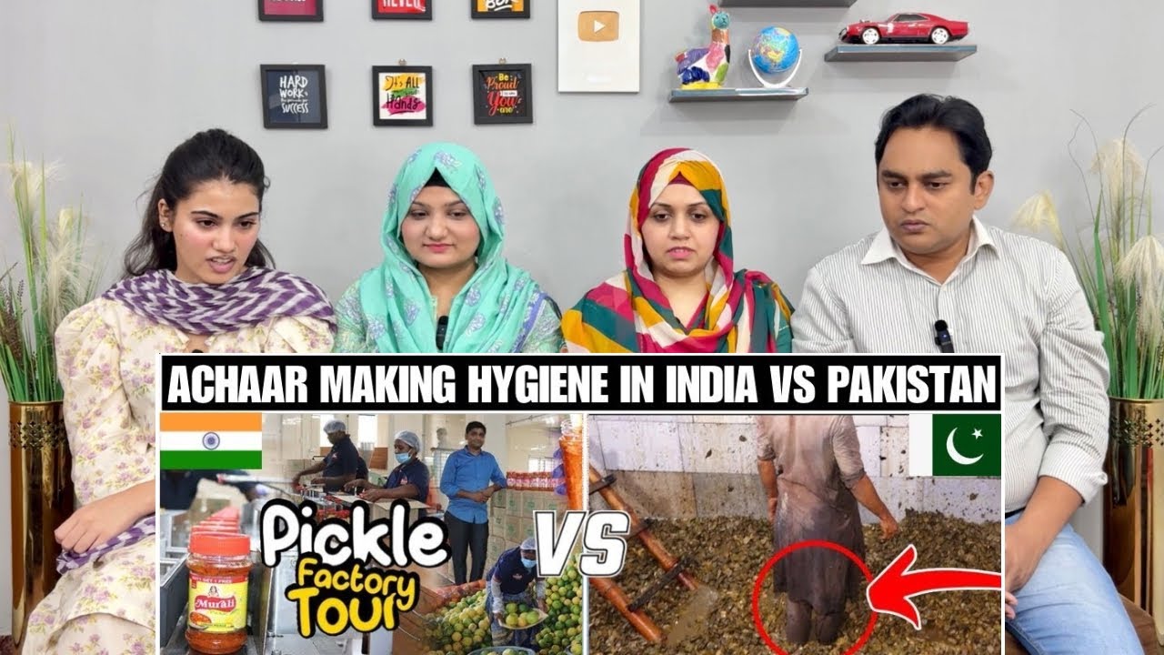 How Pickles (Achaar) Made In Pakistani Factory Vs How Pickles (Achaar) Made In Indian Factory
