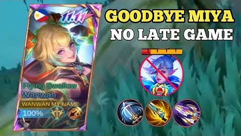 MANIAC!!!SORRY MIYA NO LATE GAME WANWAN NEW META!! DESTROYED BUILD..