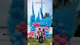Different gender reveal #babygender #funny #surprisereunion #babygenderreveal #genderreveal