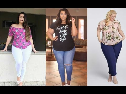 trabajo versus Disminución Blusa para Gorditas Modernas moda 2019 - YouTube