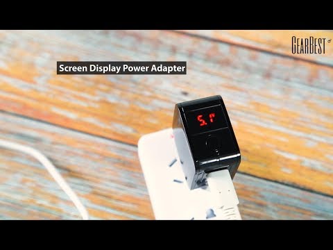 Smart Display Screen Type-C Charger - GearBest.com