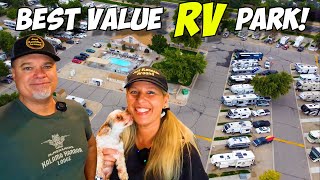 Campground Review Hi Valley RV Park in Boise, Idaho:   Getting the MOST Out of Your Money!