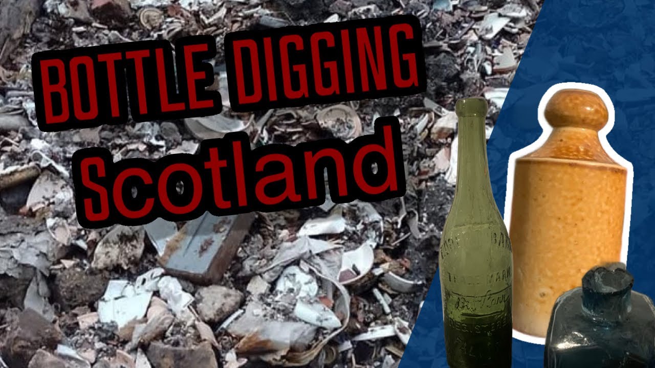 Самое маленькое имбирное пиво, когда-либо найденное. Раскопки бутылок в Шотландии.