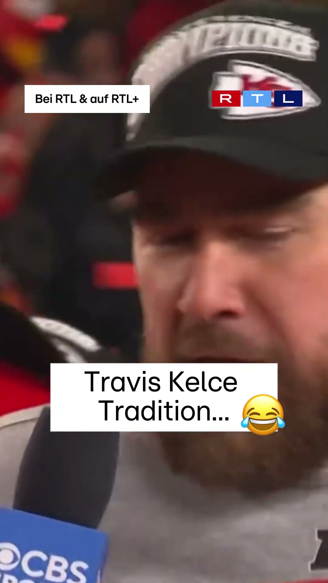 Man kann Travis Kelce nur lieben oder??